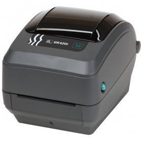 Настольный принтер печати этикеток Zebra GK420t купить по низкой цене 